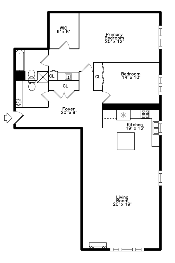 224 S OAK PARK Avenue Unit: 4B