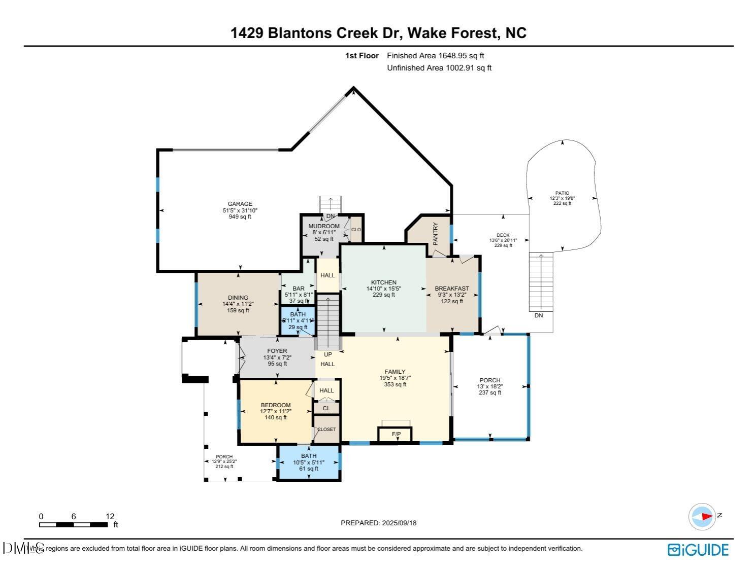 1429 Blantons Creek Drive