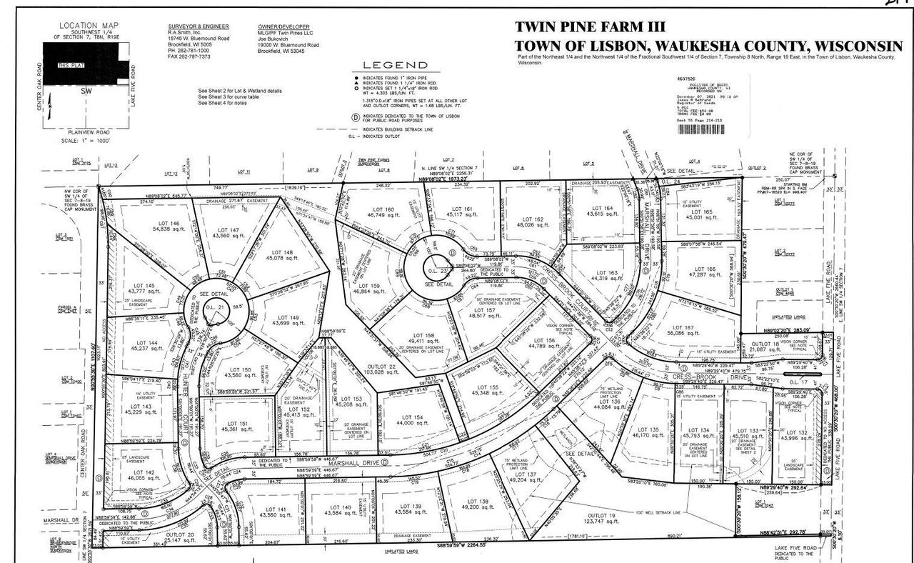N82W27860 MARSHALL DRIVE Lt152
