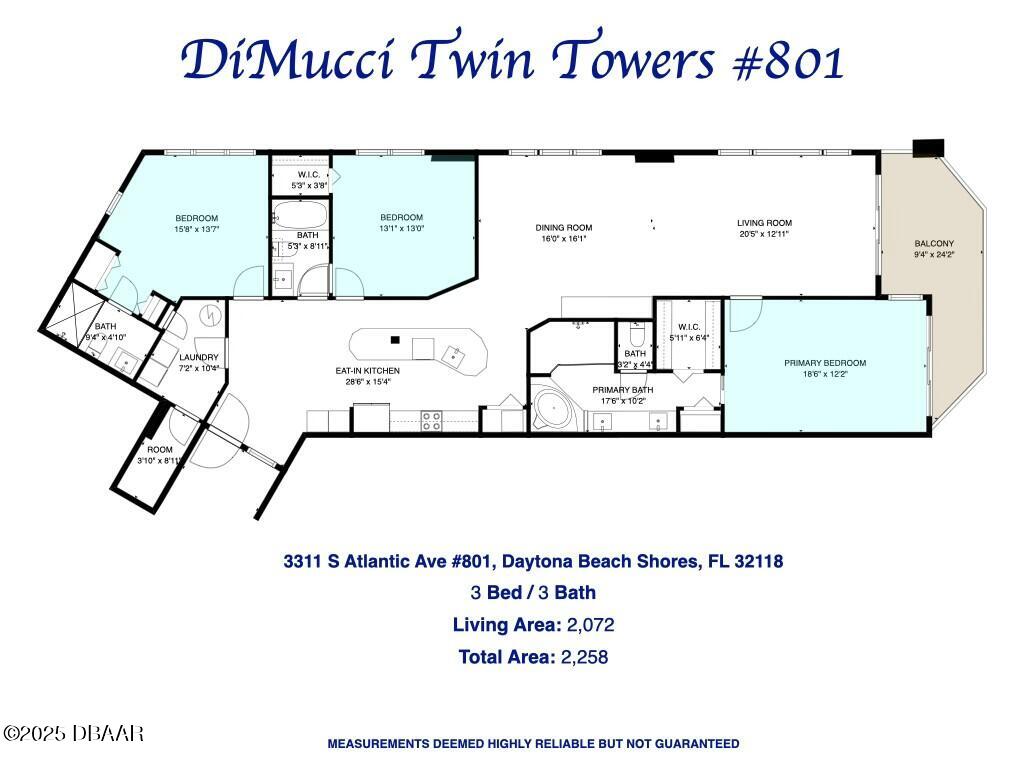 3311 S Atlantic Avenue Unit: 801