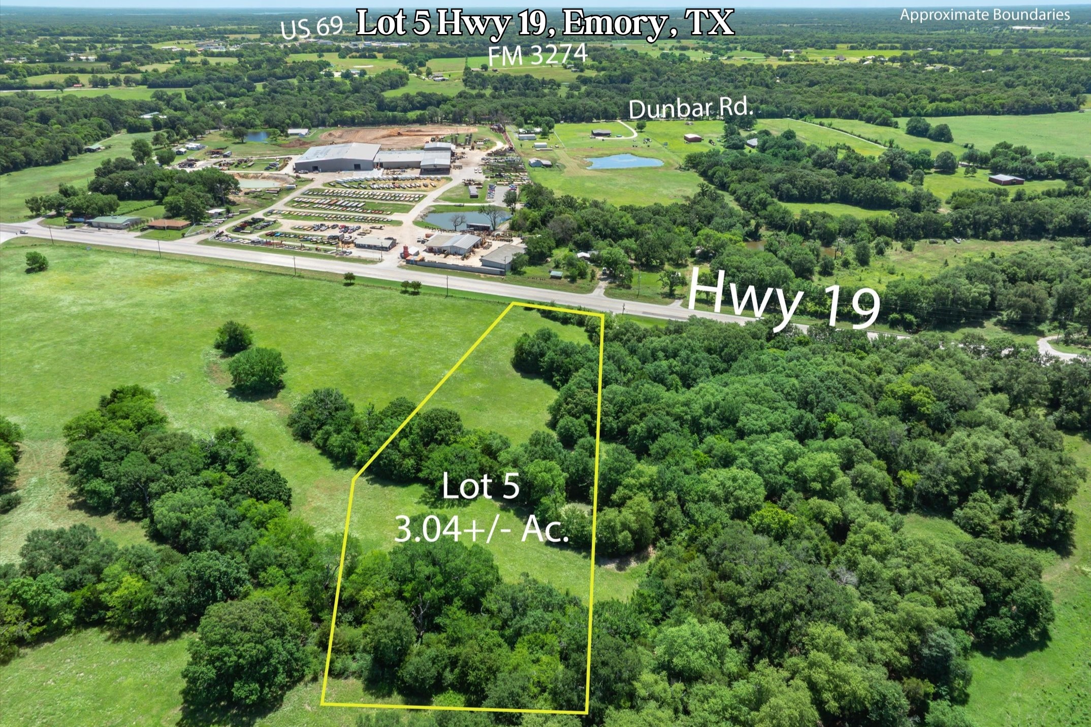 Lot 5 State Hwy 19
