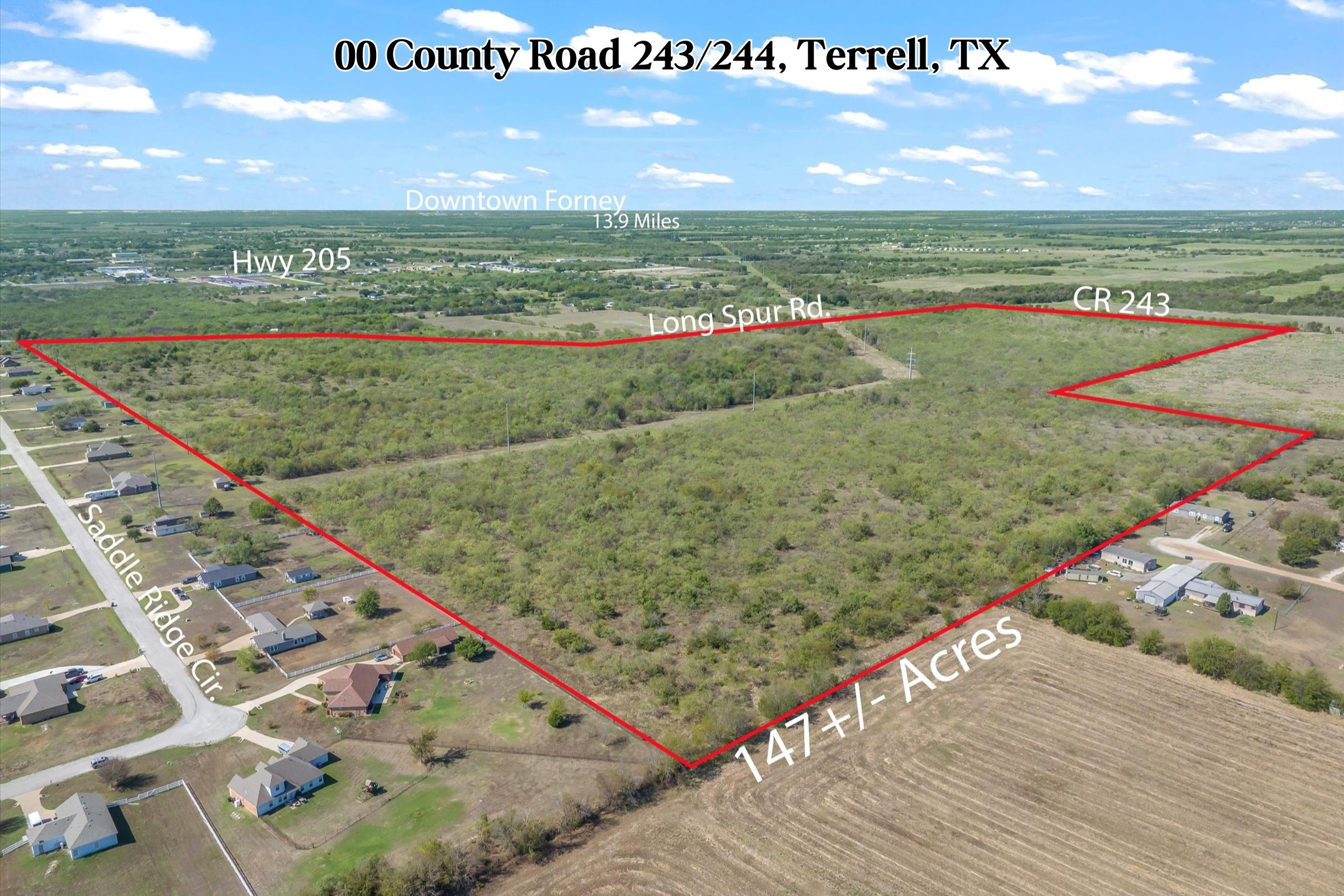 00 County Road 243 244 Terrell TX