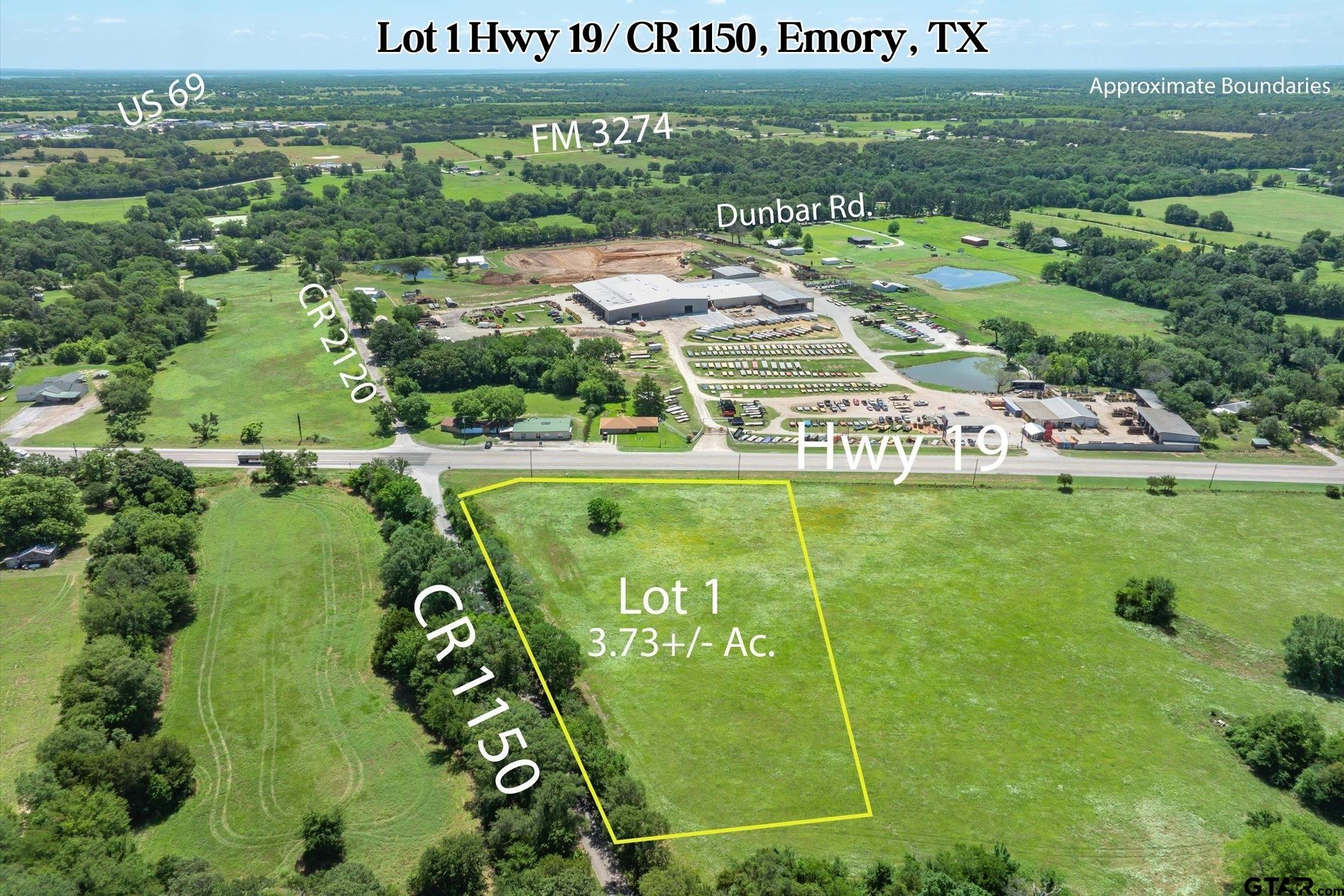 Lot ! State Highway 19 & RS CR 1150