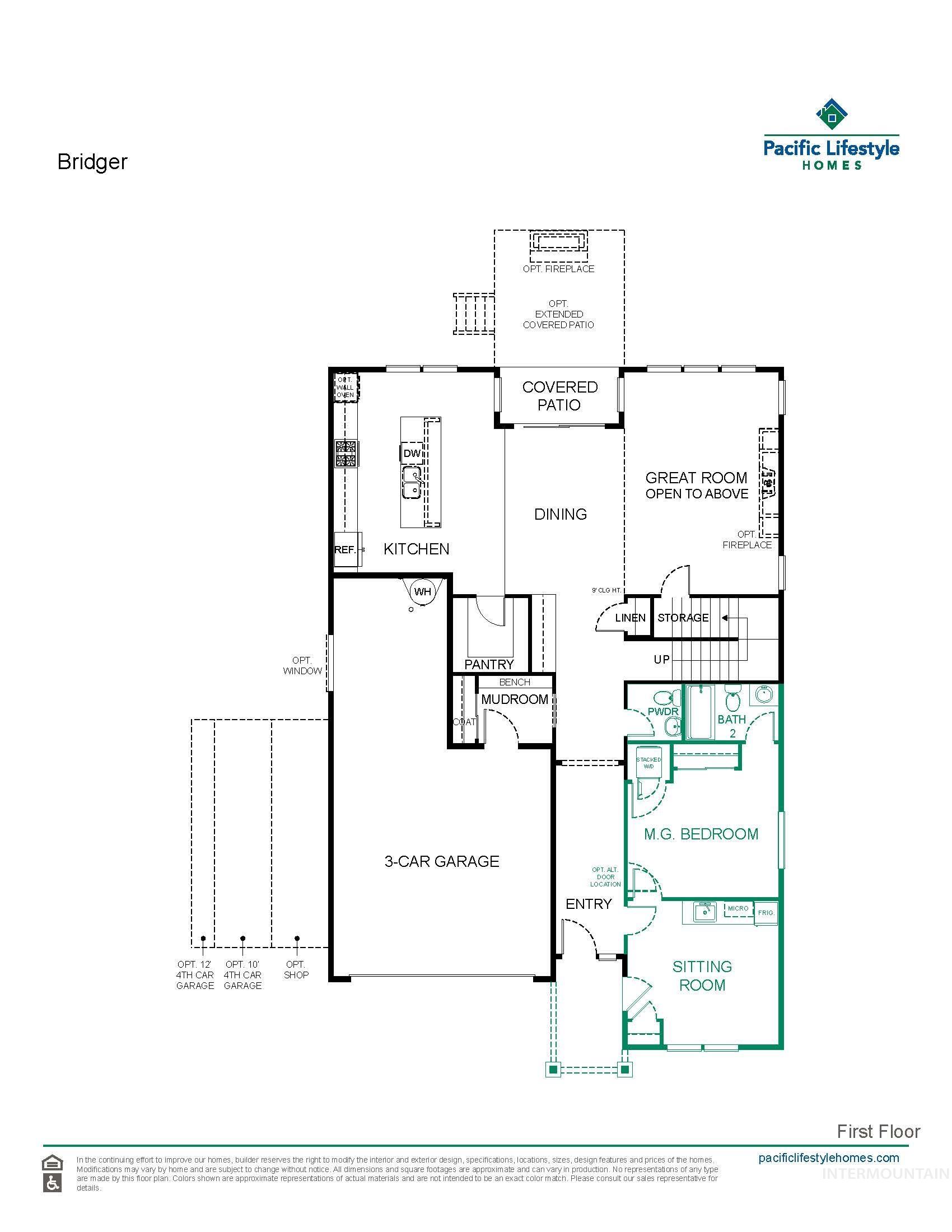 7398 W Millhouse St Unit: Bridger-Multi Gen
