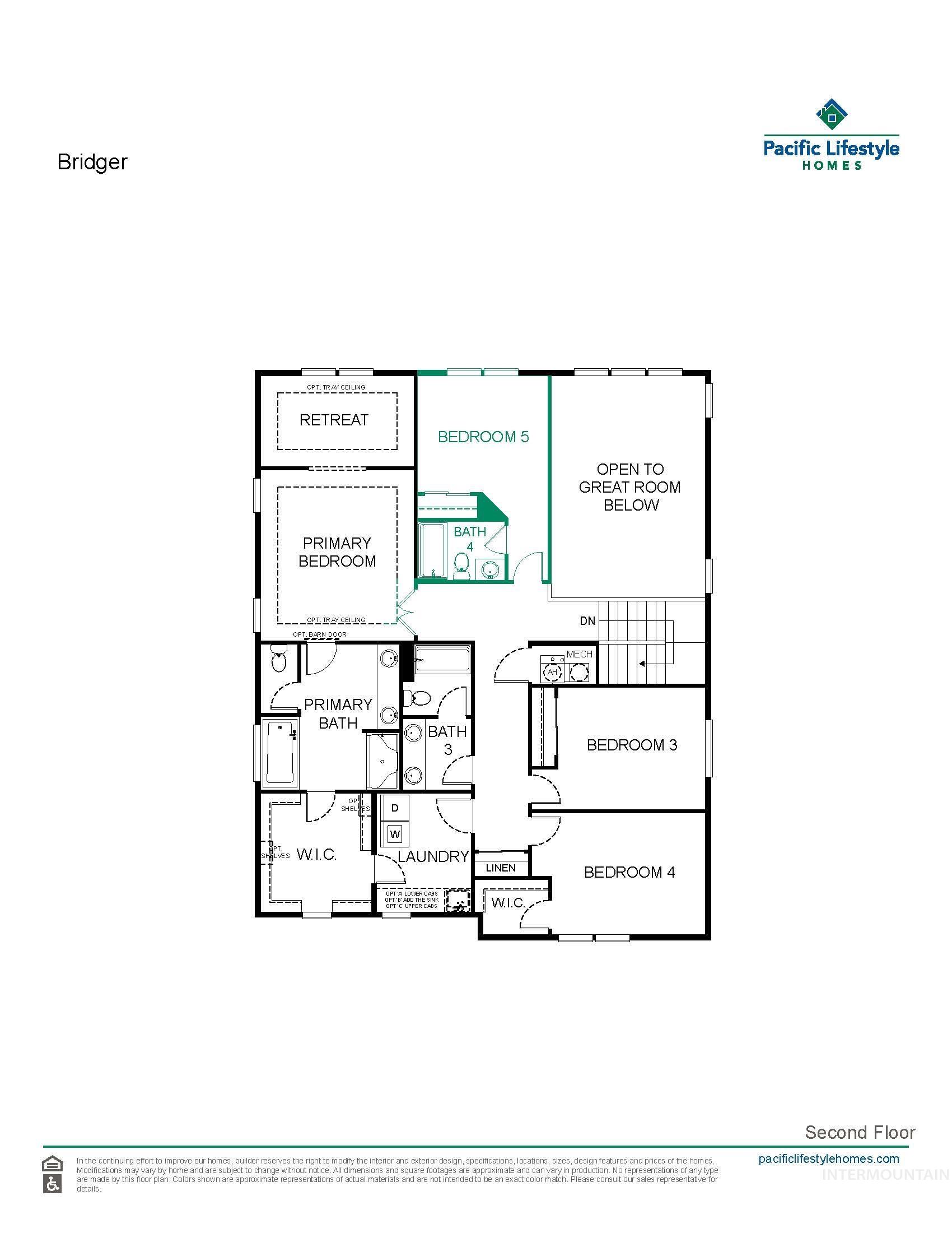 7398 W Millhouse St Unit: Bridger-Multi Gen