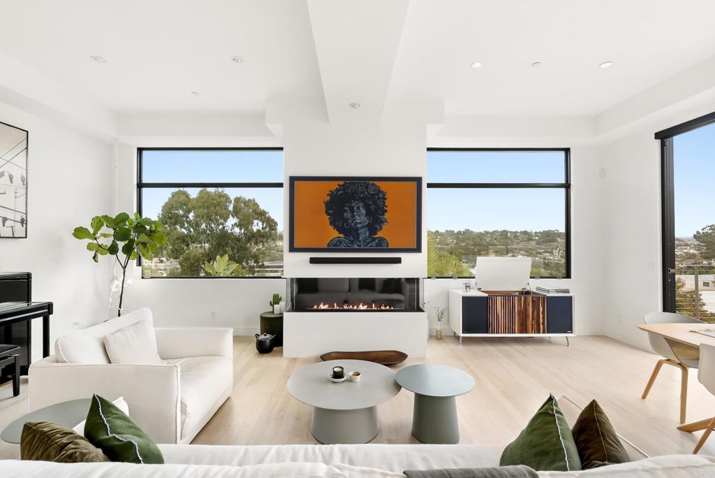 Living Room With Large Windows