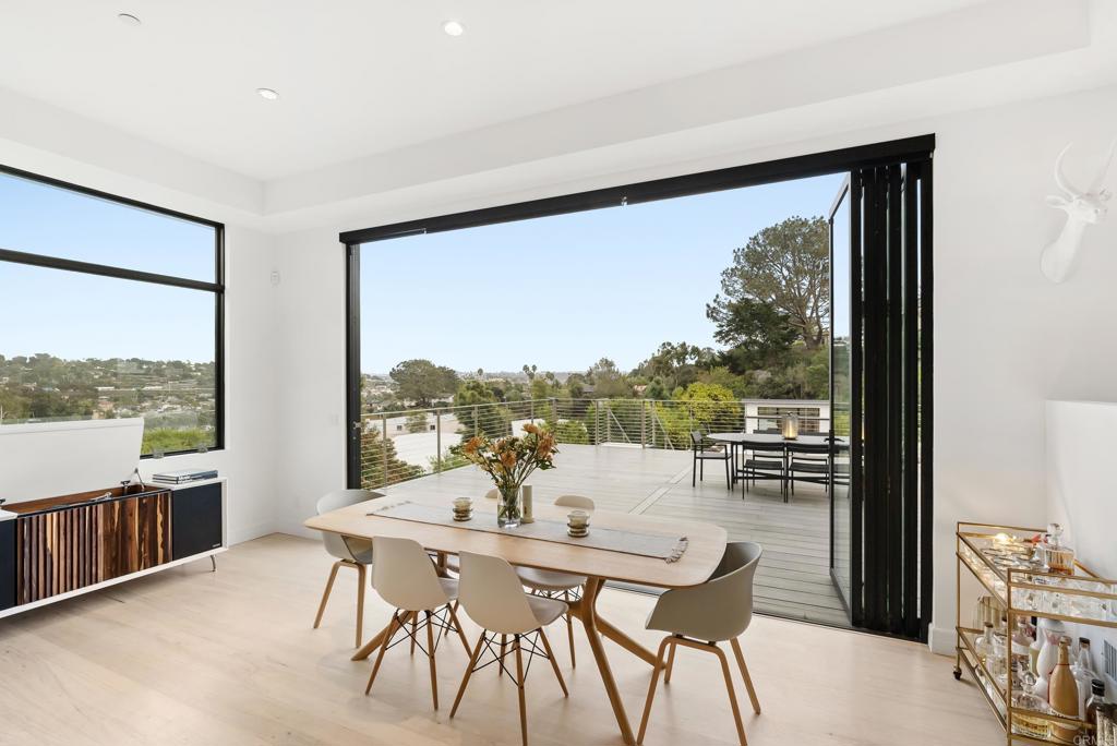 Dining Room With Greenery Views