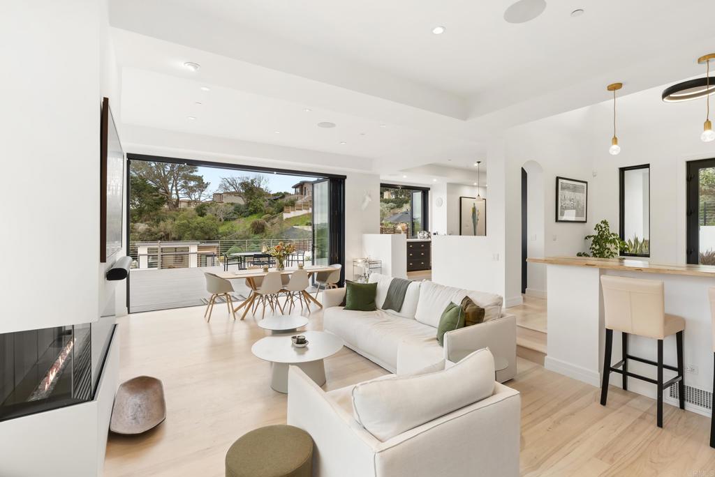 Living And Dining With Glass Doors