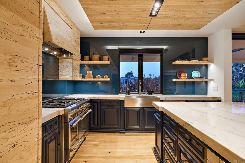 High-End Kitchen With Cabinets
