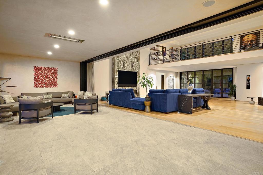 Modern Living Area With Furniture