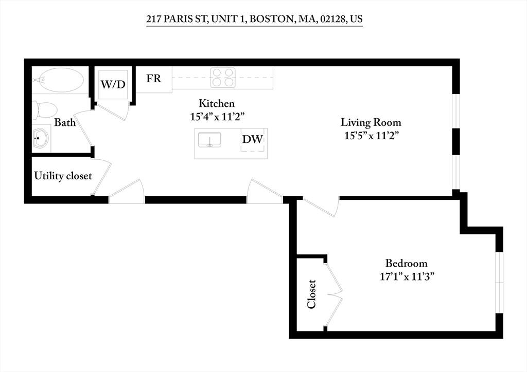 217 Paris St # 1