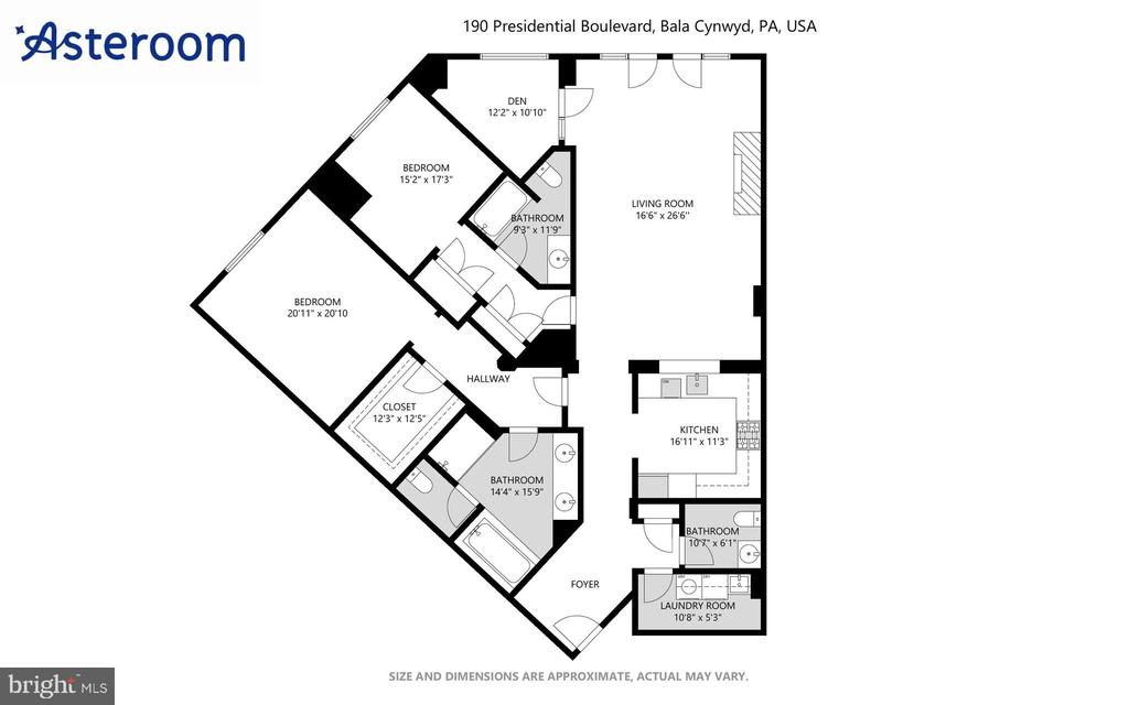 190 PRESIDENTIAL BOULEVARD Unit: 507