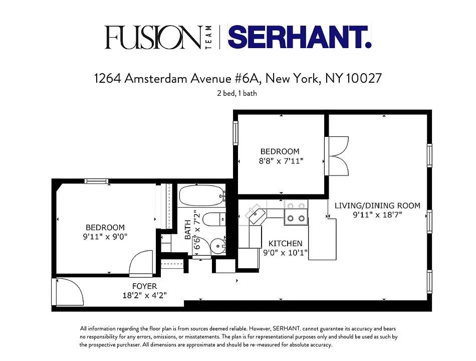 1264 AMSTERDAM Avenue 6A