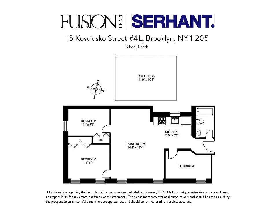 15 KOSCIUSZKO Street 4L