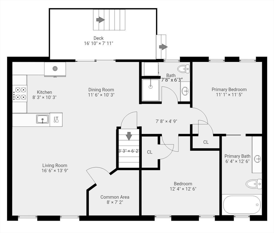 617-619 E. Second Street # 1