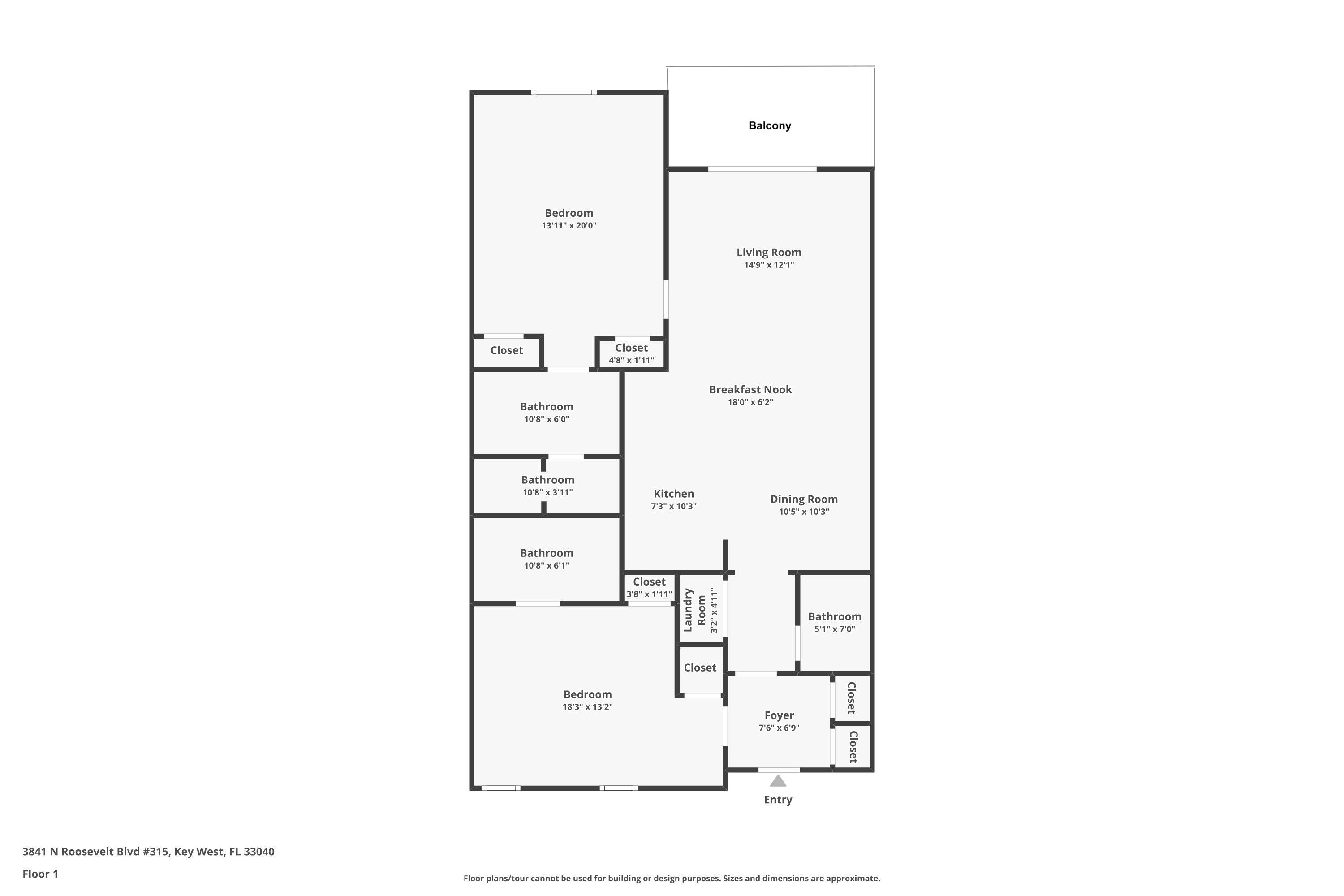 3841 N Roosevelt Boulevard Unit: 315