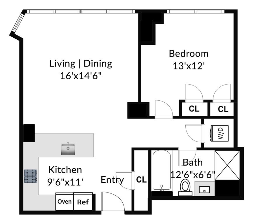 1 Franklin Street # 3409