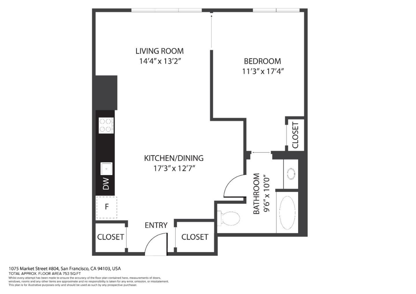 1075 Market ST 804