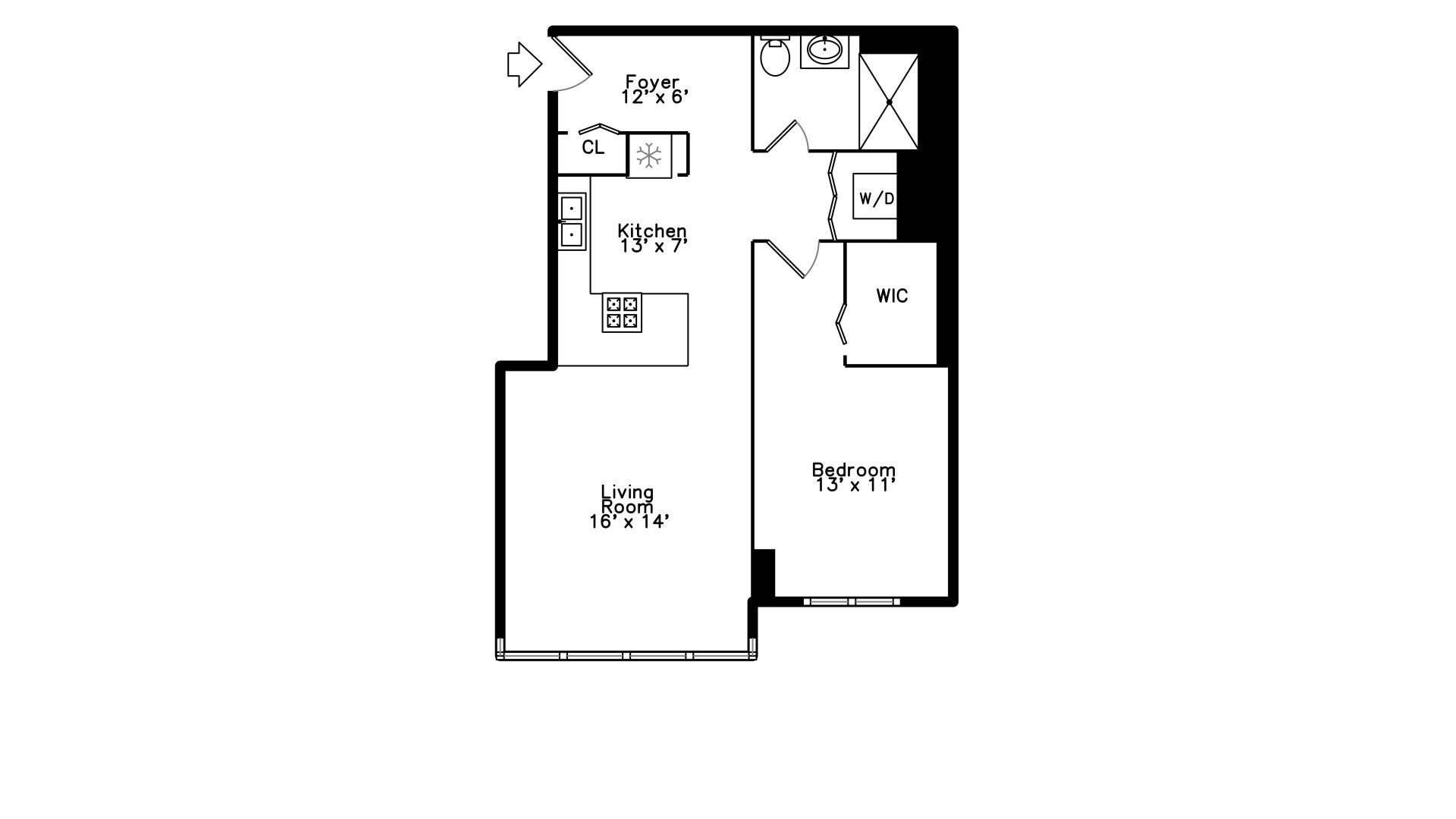 2 E Erie Street Unit: 3607