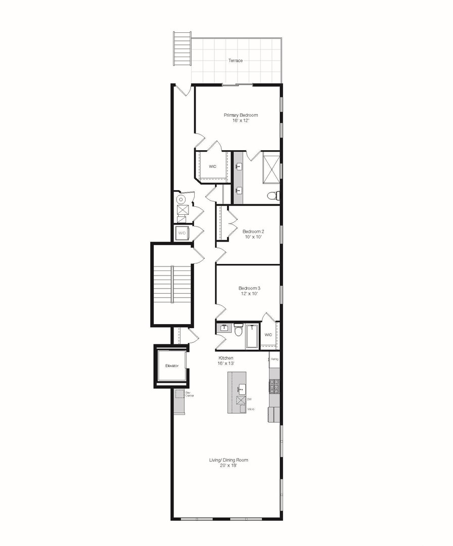 2487 N Milwaukee Avenue Unit: 3A