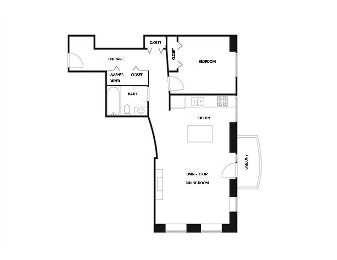 208 W Washington Street Unit: 1504