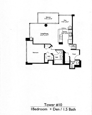 210 S Desplaines Street Unit: 2010