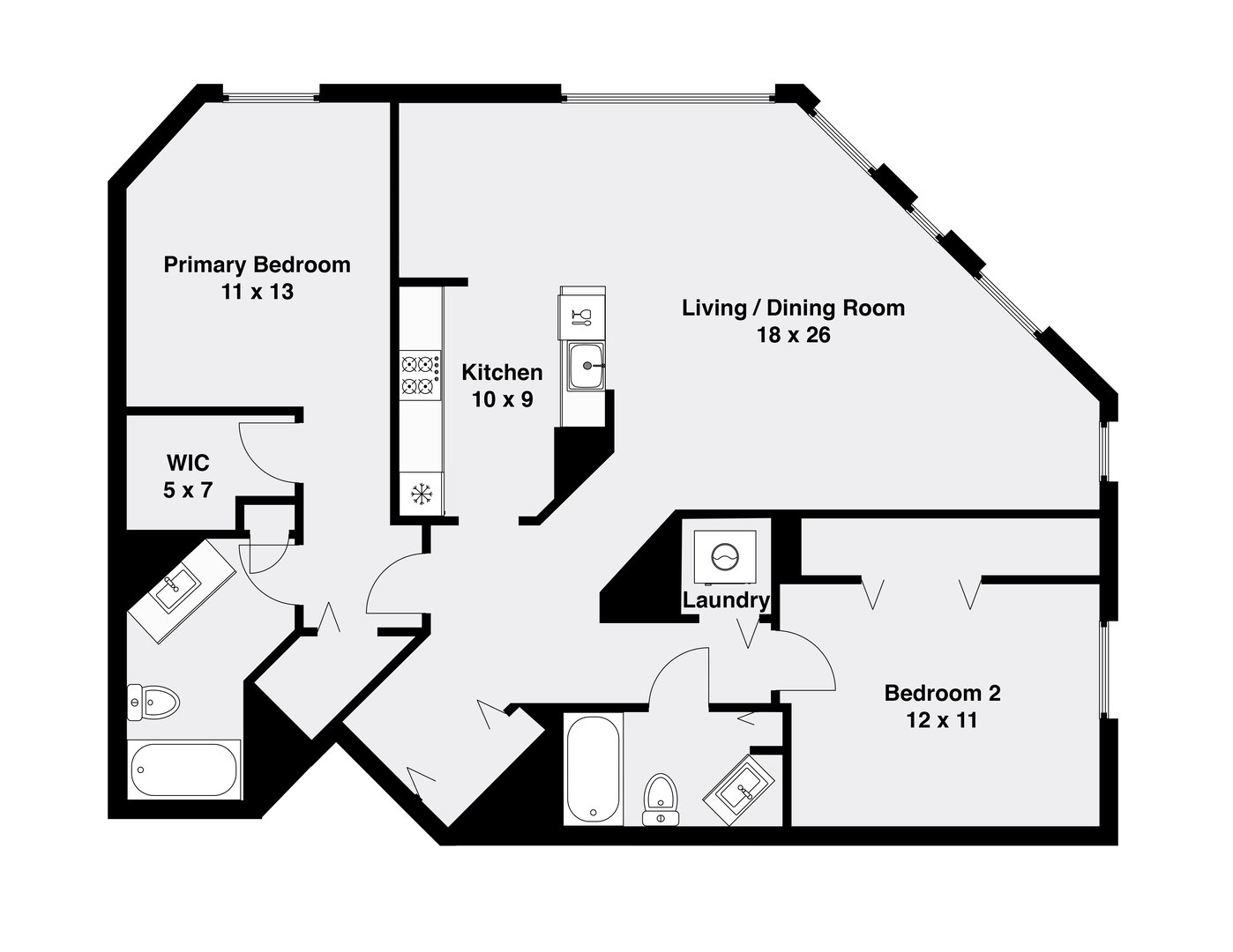 222 N Columbus Drive Unit: 2108