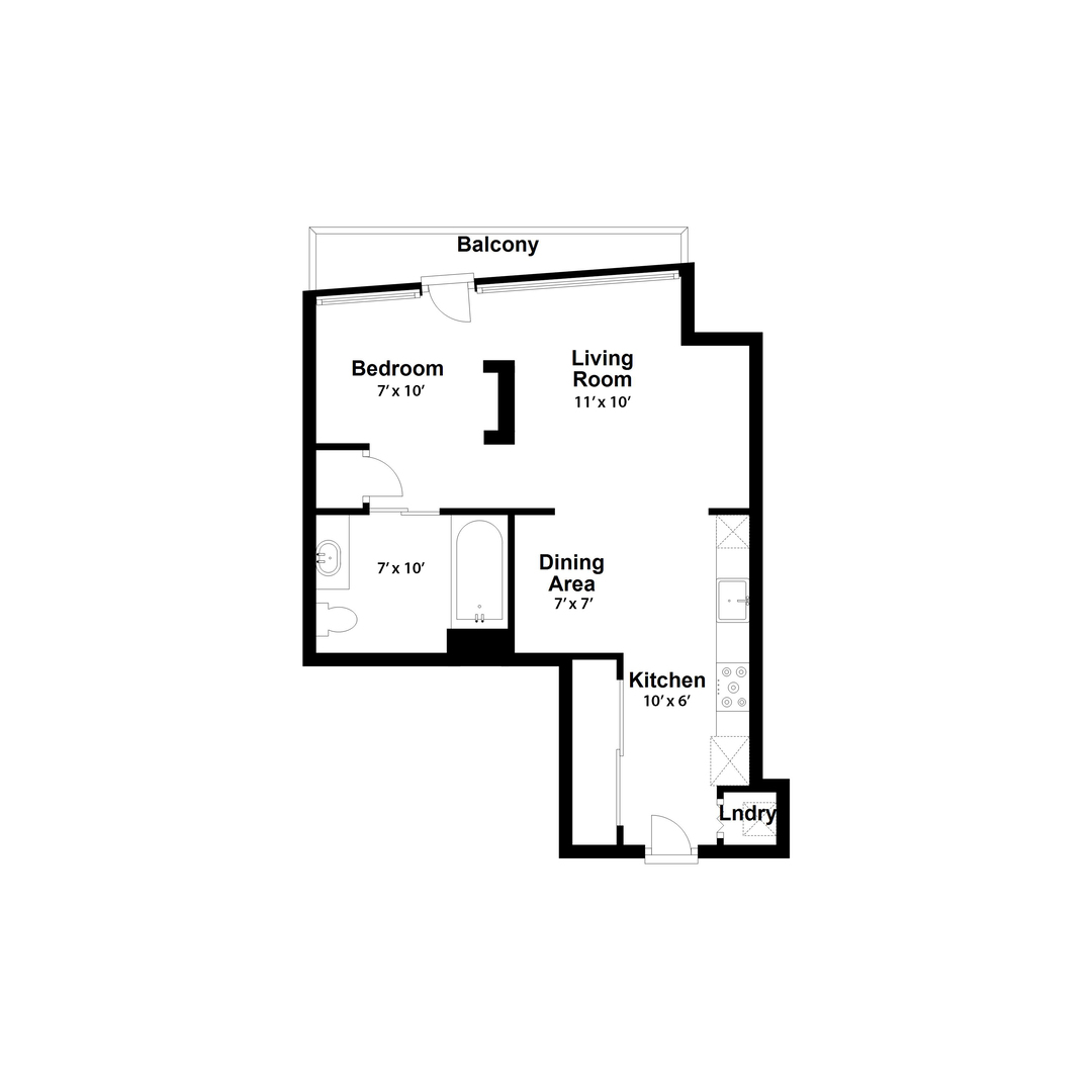 611 S Wells Street Unit: 910