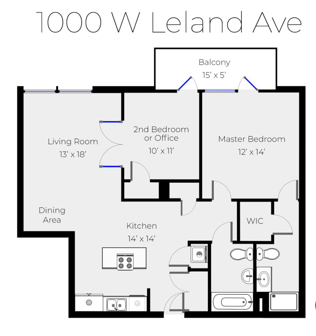1000 W Leland Avenue Unit: 7H