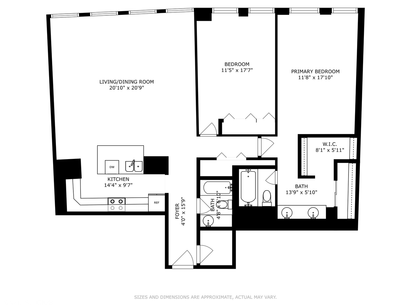 260 E Chestnut Street Unit: 2604