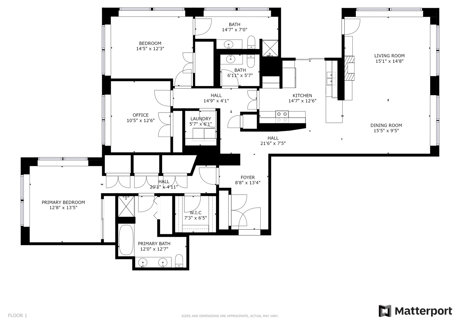 130 N Garland Court Unit: 3401