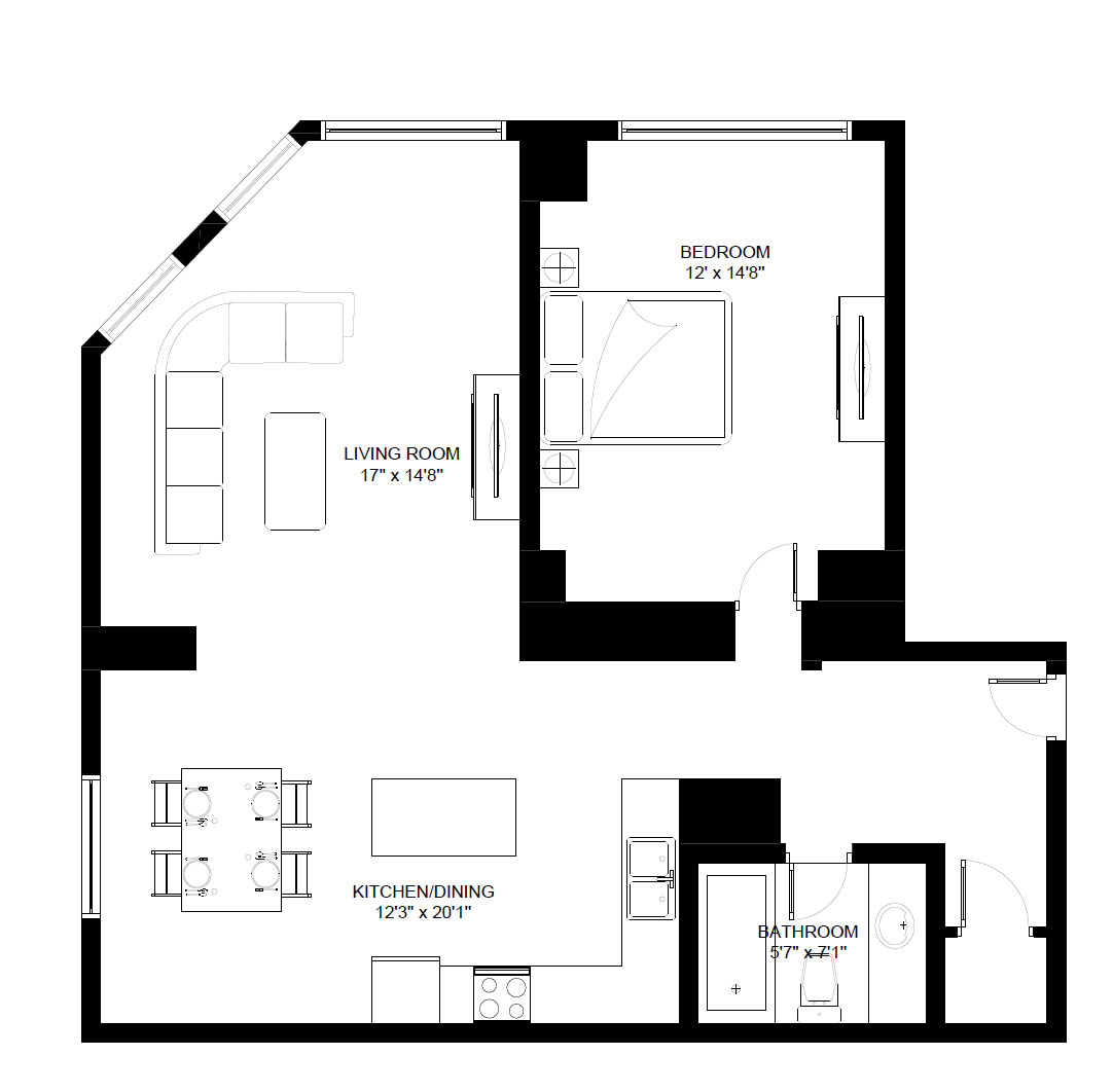 405 N Wabash Avenue Unit: 713