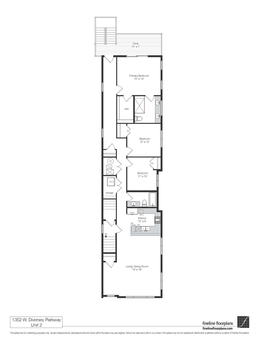 1352 W Diversey Parkway Unit: 2
