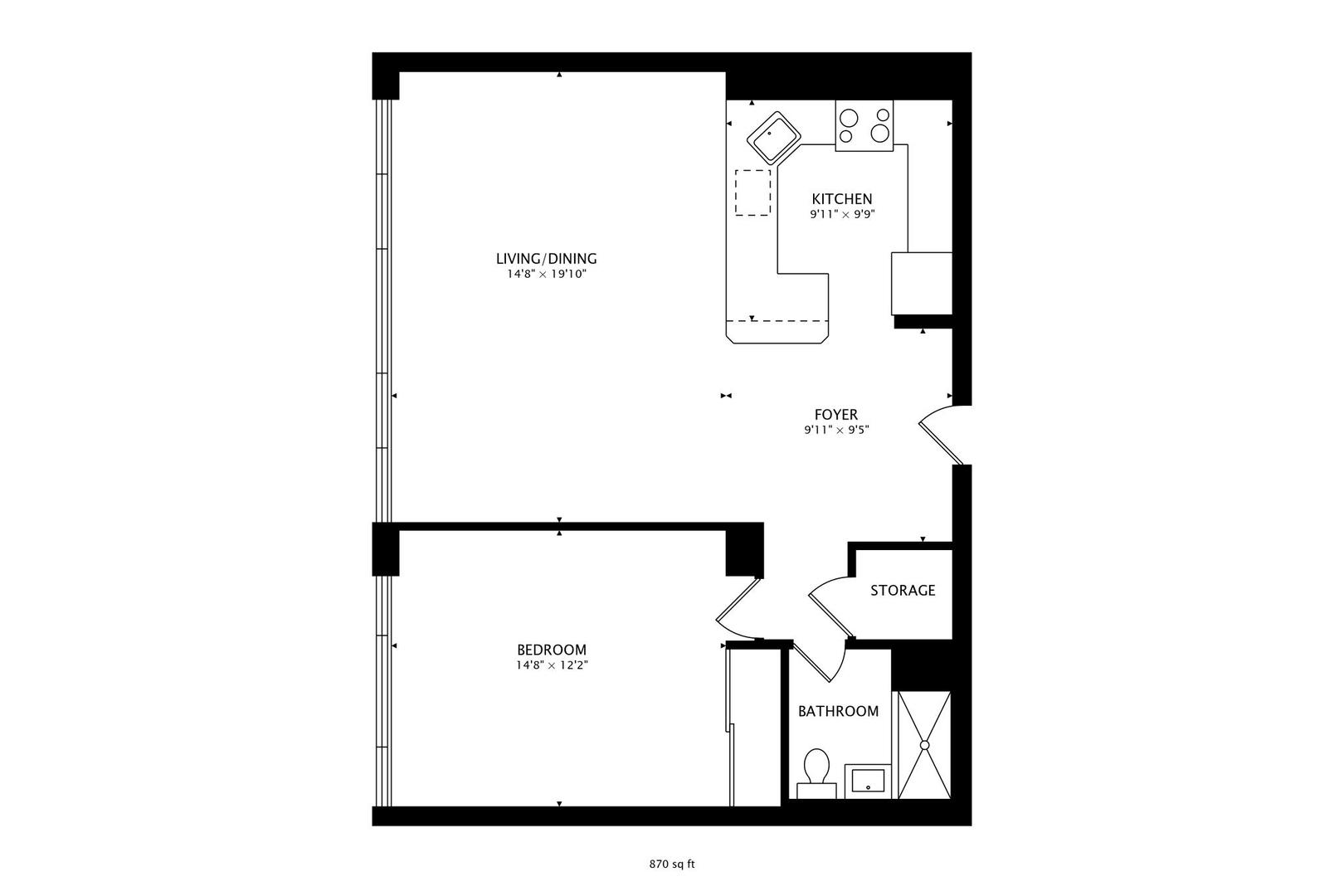 850 N Dewitt Place Unit: 20E