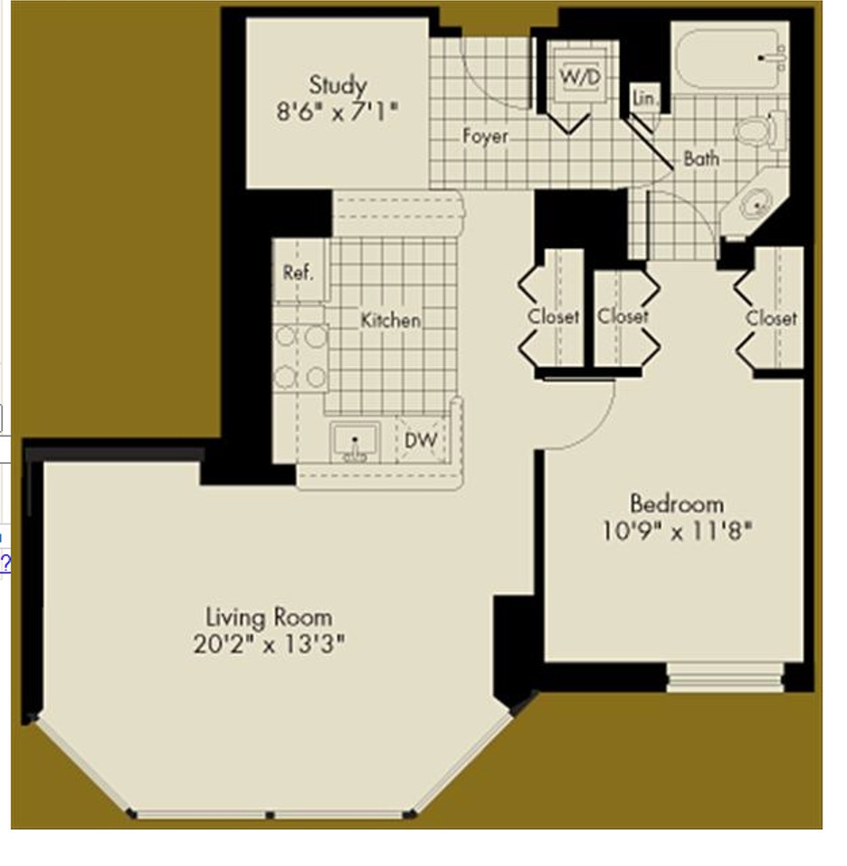 222 N Columbus Drive Unit: 3401