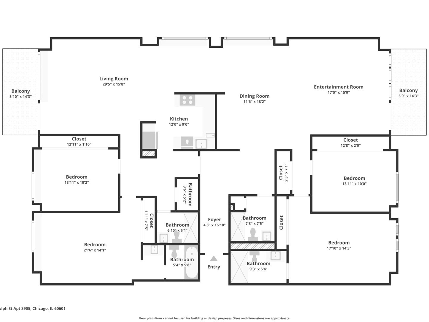 400 E Randolph Street Unit: 1119-20