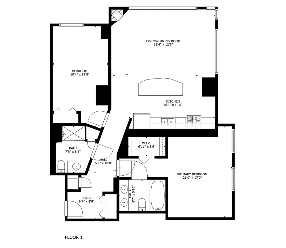 33 W ONTARIO Street Unit: 34EN