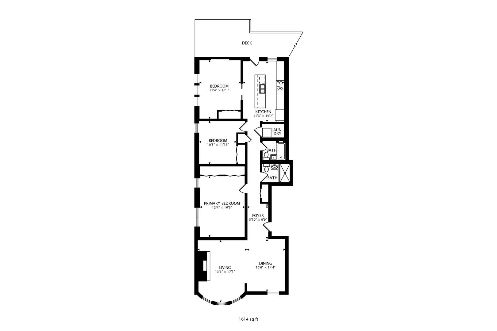 921 W Addison Street Unit: 3B