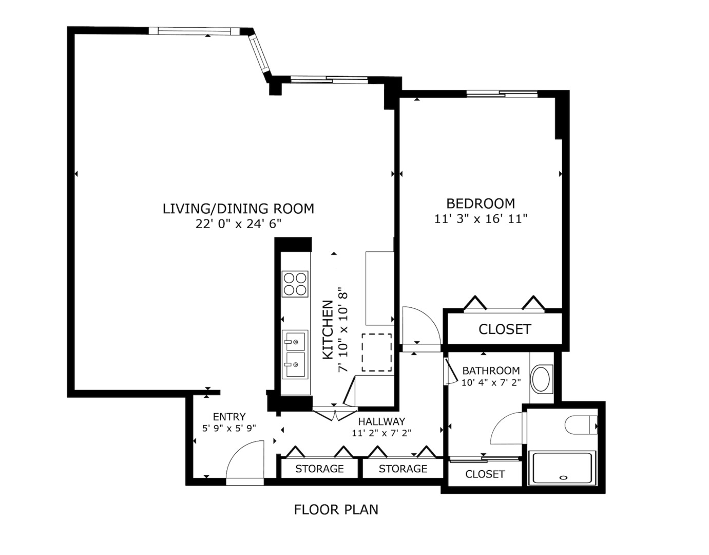 4170 N MARINE Drive Unit: 10D