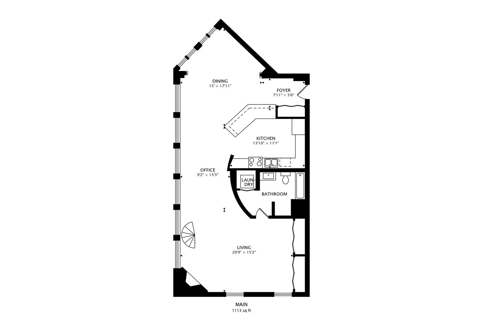 1000 W Diversey Parkway Unit: 3D