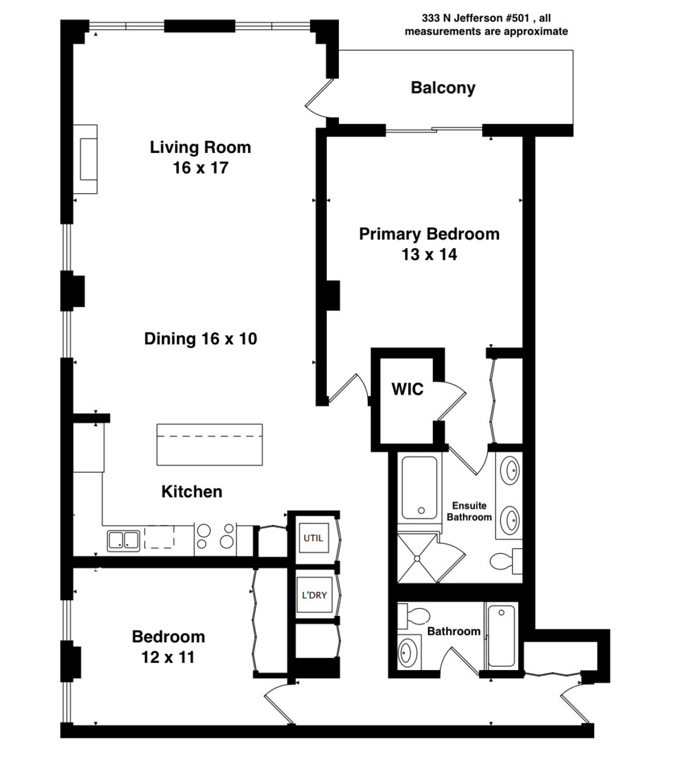 333 N Jefferson Street Unit: 501