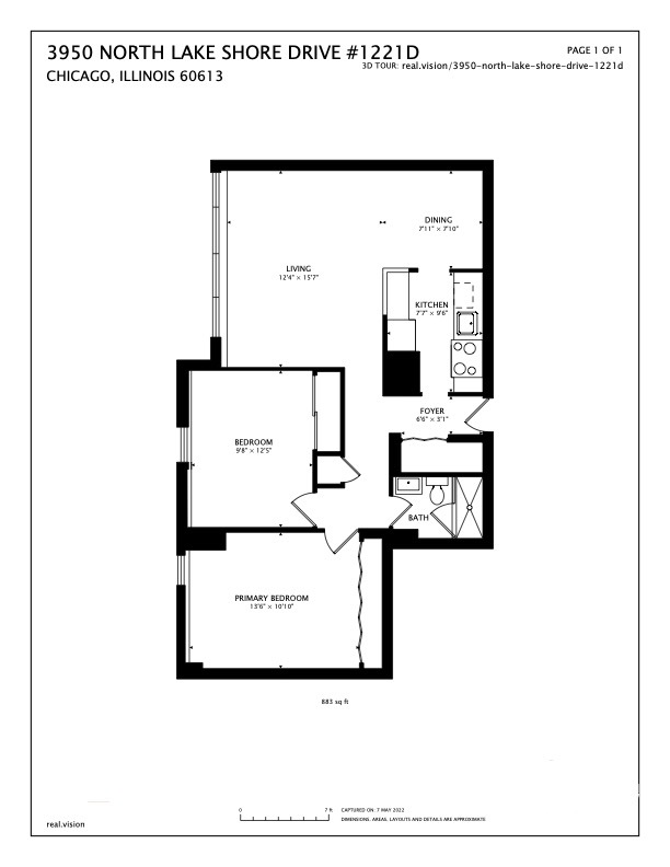 3950 N Lake Shore Drive Unit: 1221
