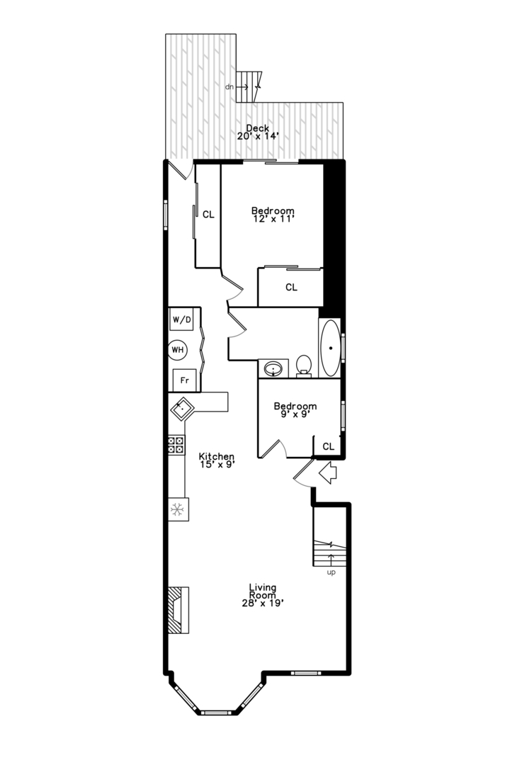 2247 W MONROE Street Unit: 3