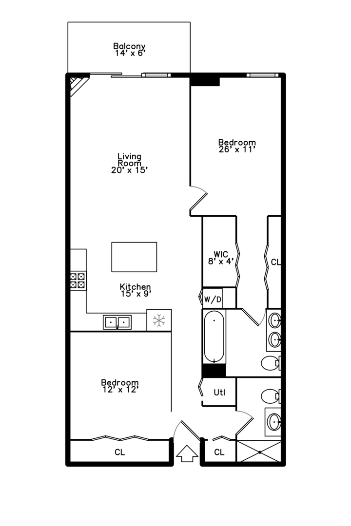 2545 S Dearborn Street Unit: 705