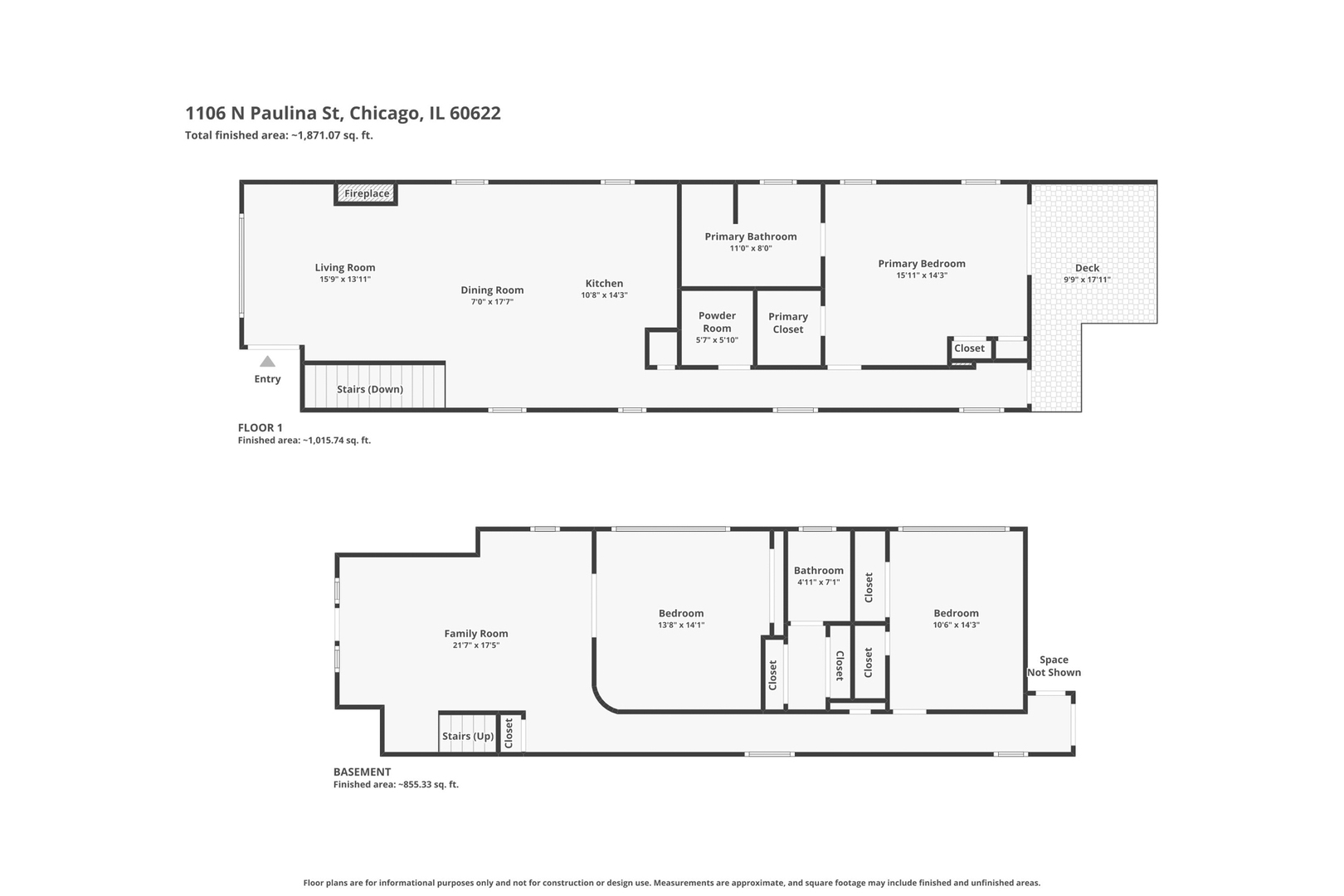 1106 N Paulina Street Unit: 1