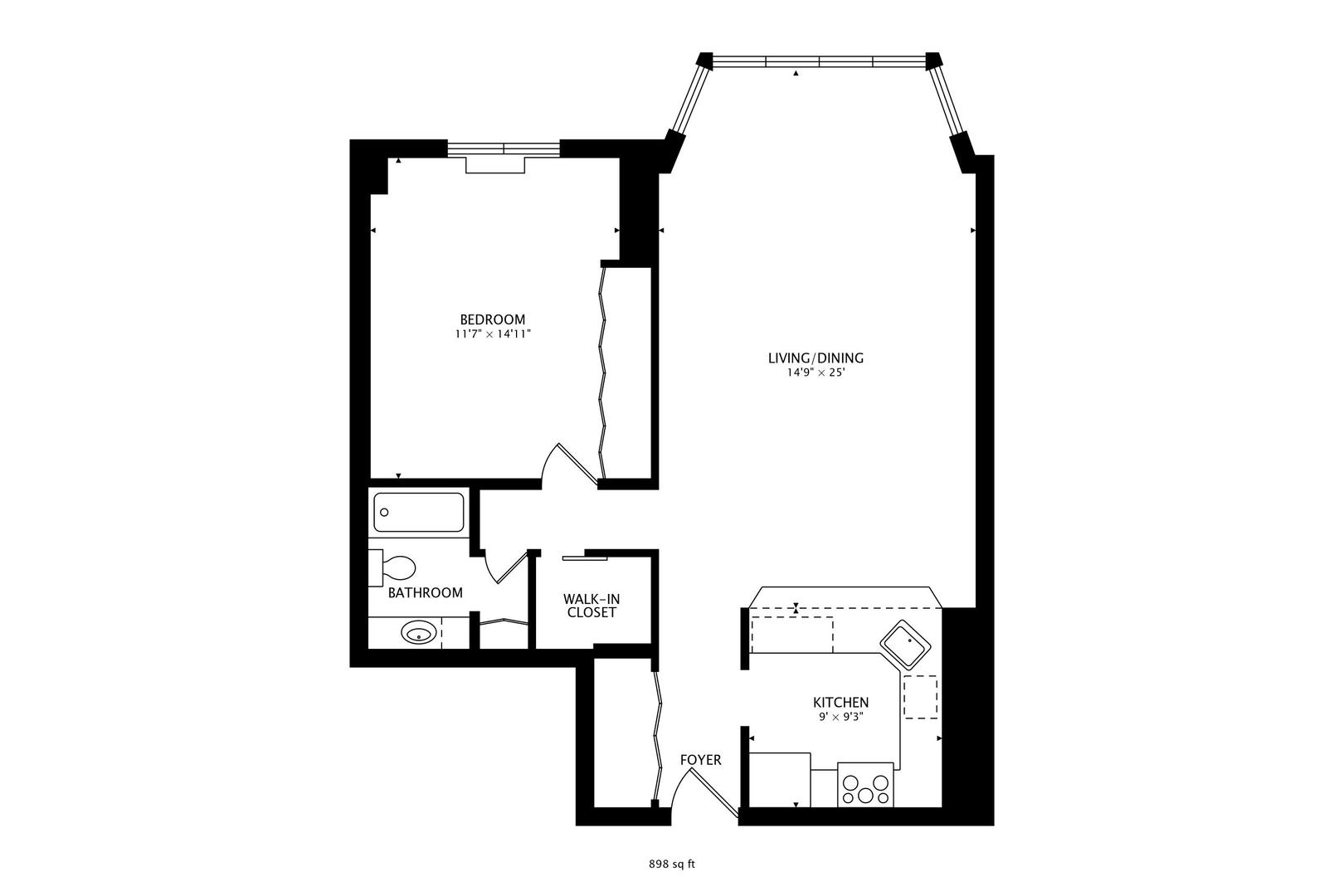525 W Hawthorne Place Unit: 606