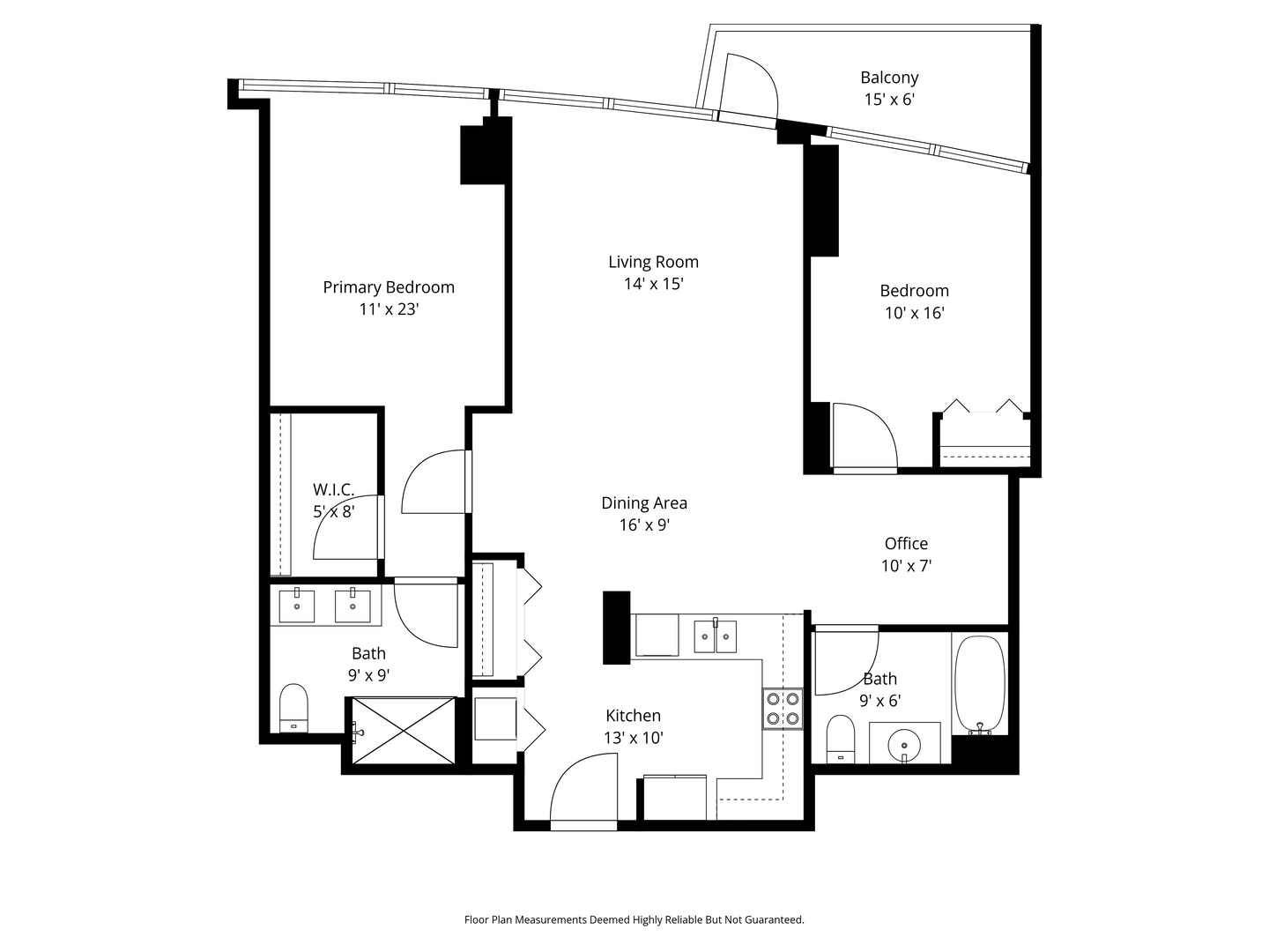 100 E 14th Street Unit: 2809