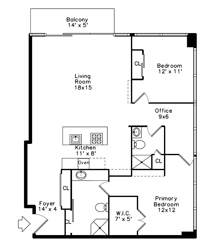 653 N Kingsbury Street Unit: 1007