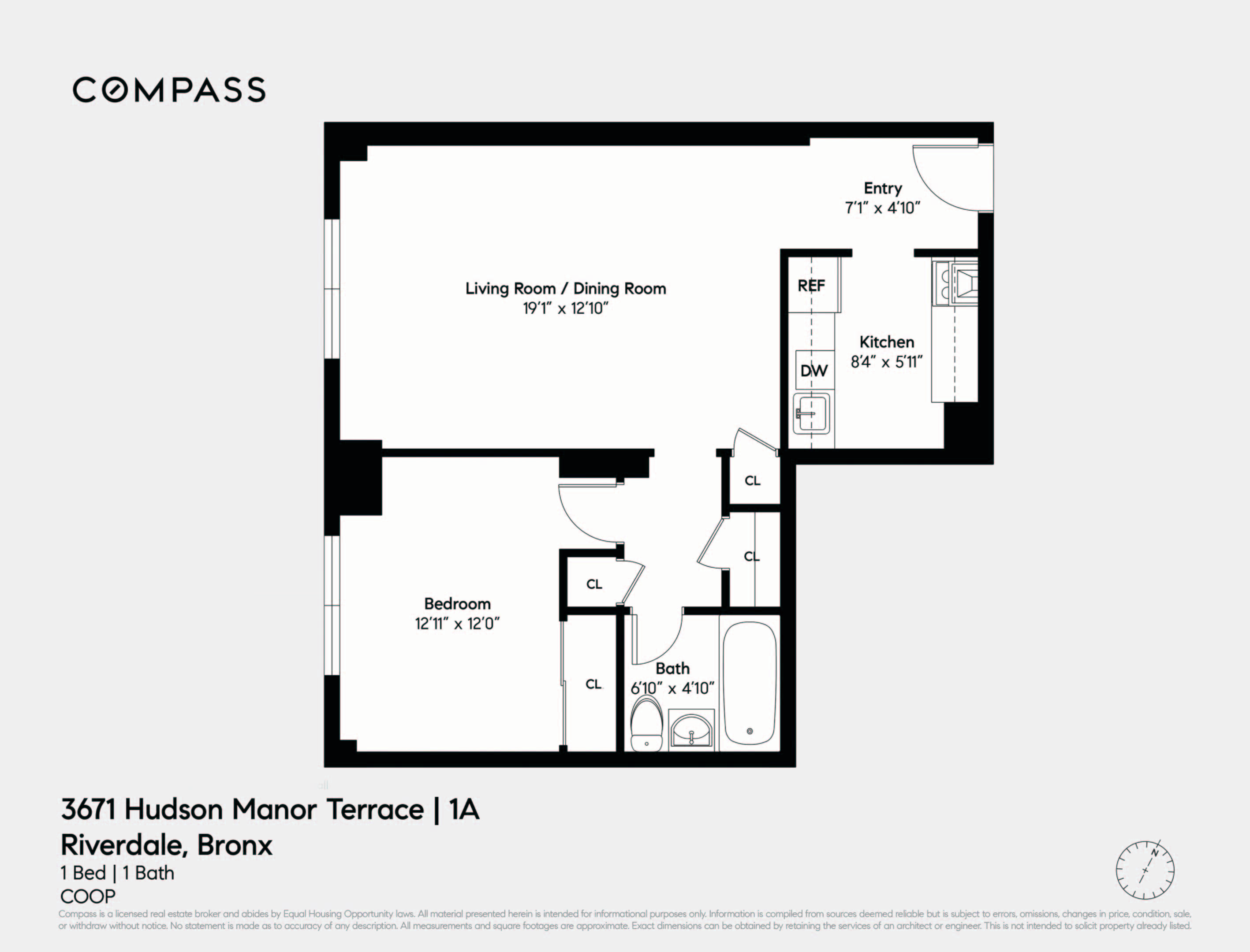 3671 Hudson Manor Terrace 1A