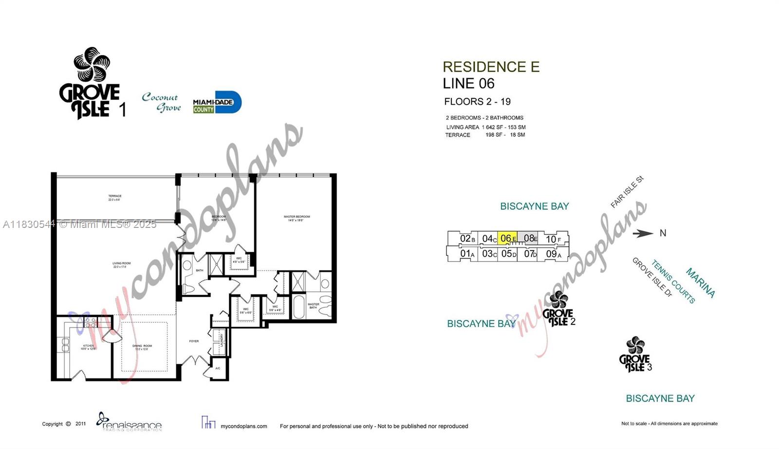 1 Grove Isle Dr # A206